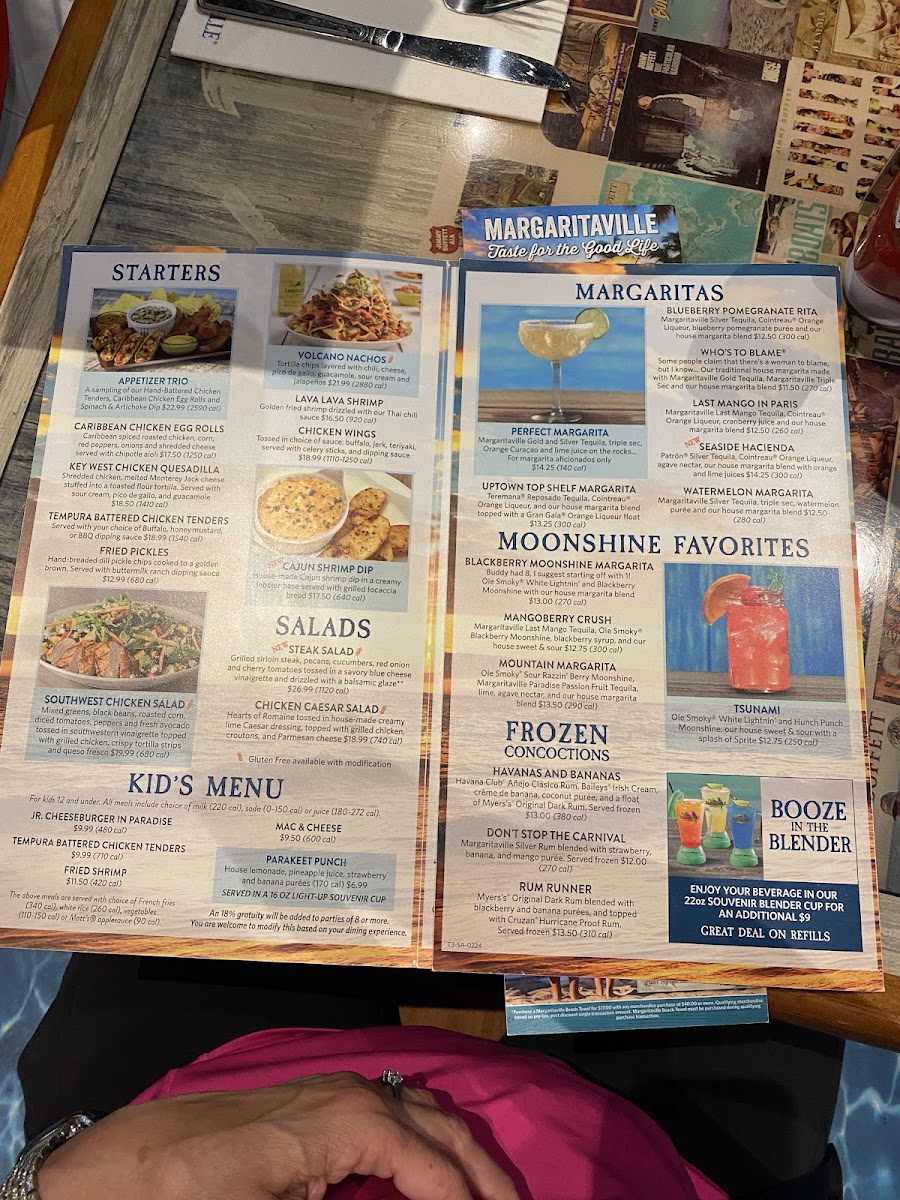 Margaritaville Restaurant - San Antonio Menu - Image 6